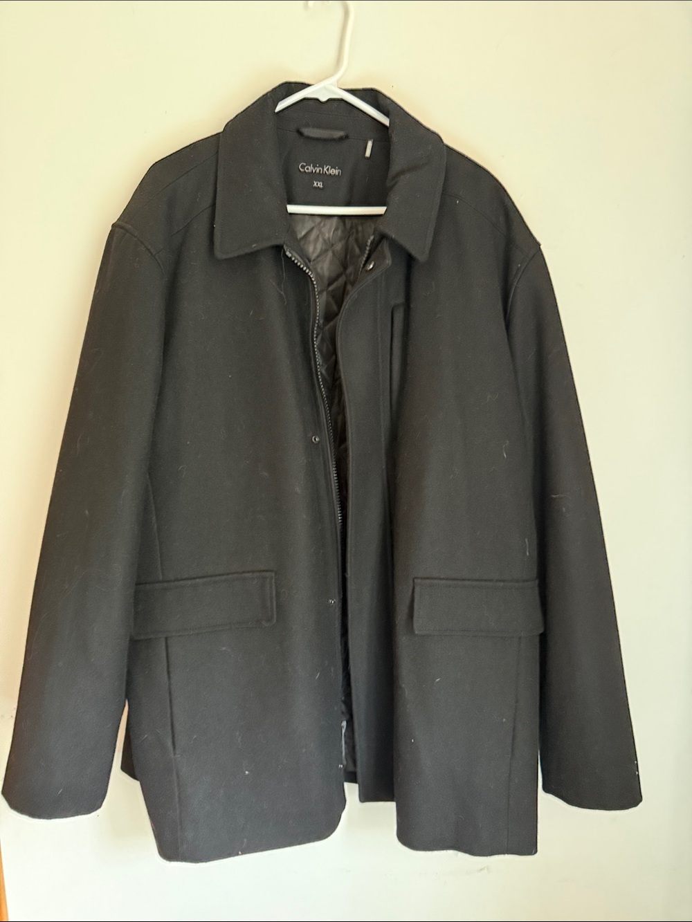 Men’s Calvin Klein high end coat sz XXL